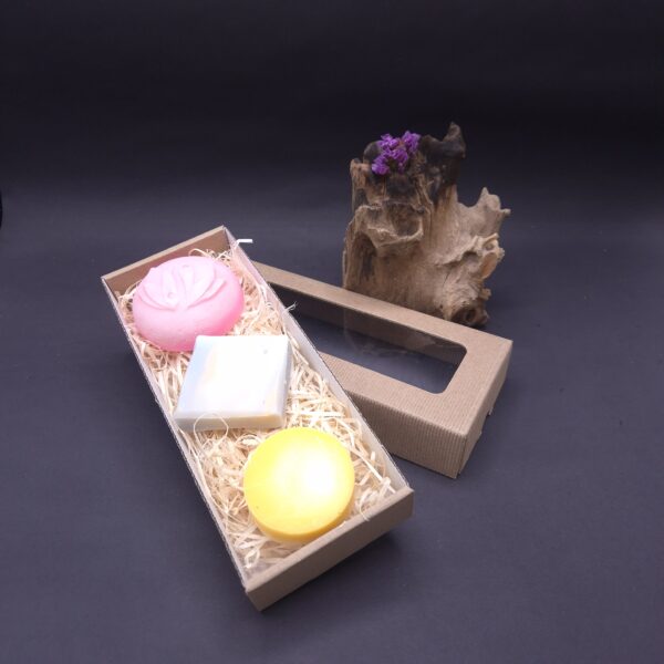 Zestaw mydeł naturalnych