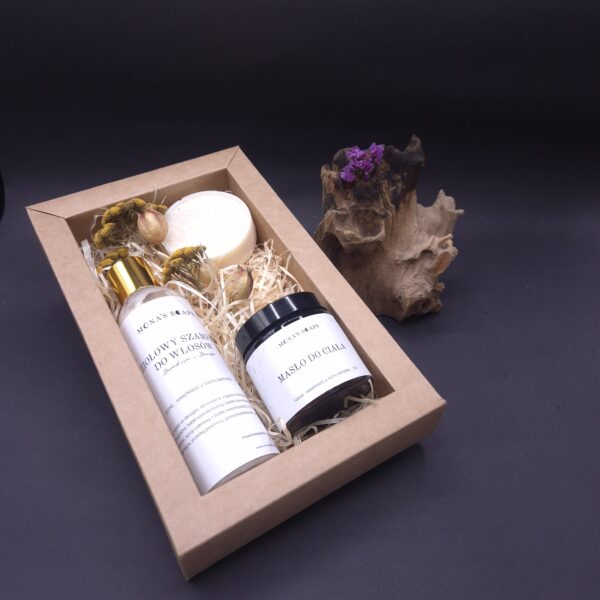 Zestaw upominkowy – do pielęgnacji włosów i ciała